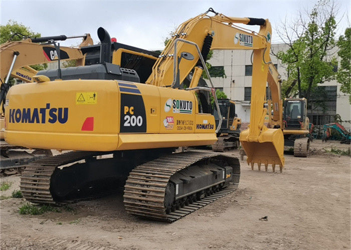 20 toneladas Excavador usado barato importado do Japão Komatsu Pc 200-8 Com bom desempenho e poucas horas de trabalho