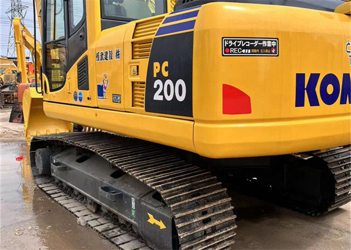 20 toneladas Excavador usado barato importado do Japão Komatsu Pc 200-8 Com bom desempenho e poucas horas de trabalho