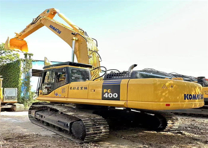 Quase novo Japão máquina de escavadeira de rua usada remodelação Komatsu pc 400-7 escavadora para venda