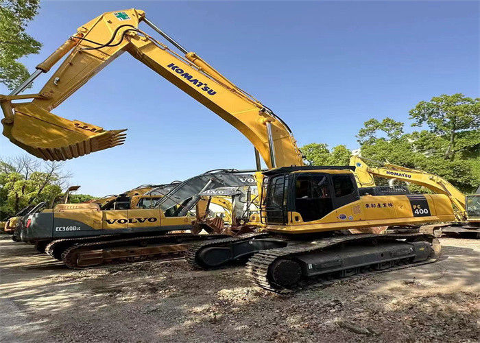 Quase novo Japão máquina de escavadeira de rua usada remodelação Komatsu pc 400-7 escavadora para venda