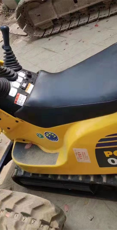 Máquinas usadas de movimentação de terra escavadeira de 0,3 toneladas mini escavadeira de alta qualidade Komatsu pc 01