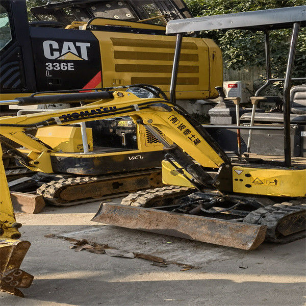 Pronto para o trabalho e experiente usado Japão komatsu PC 15 MR em boas condições