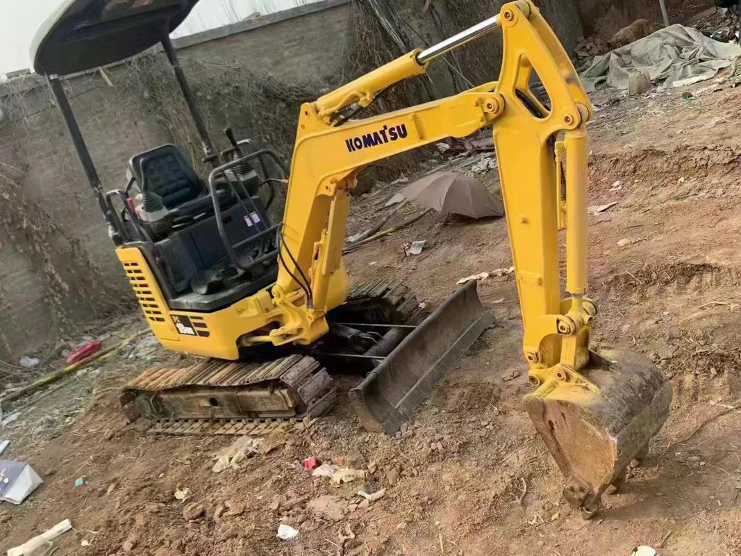 Máquinas usadas de movimentação de terra escavadeira de 2 toneladas mini escavadeira de alta qualidade Komatsu pc 18 MR