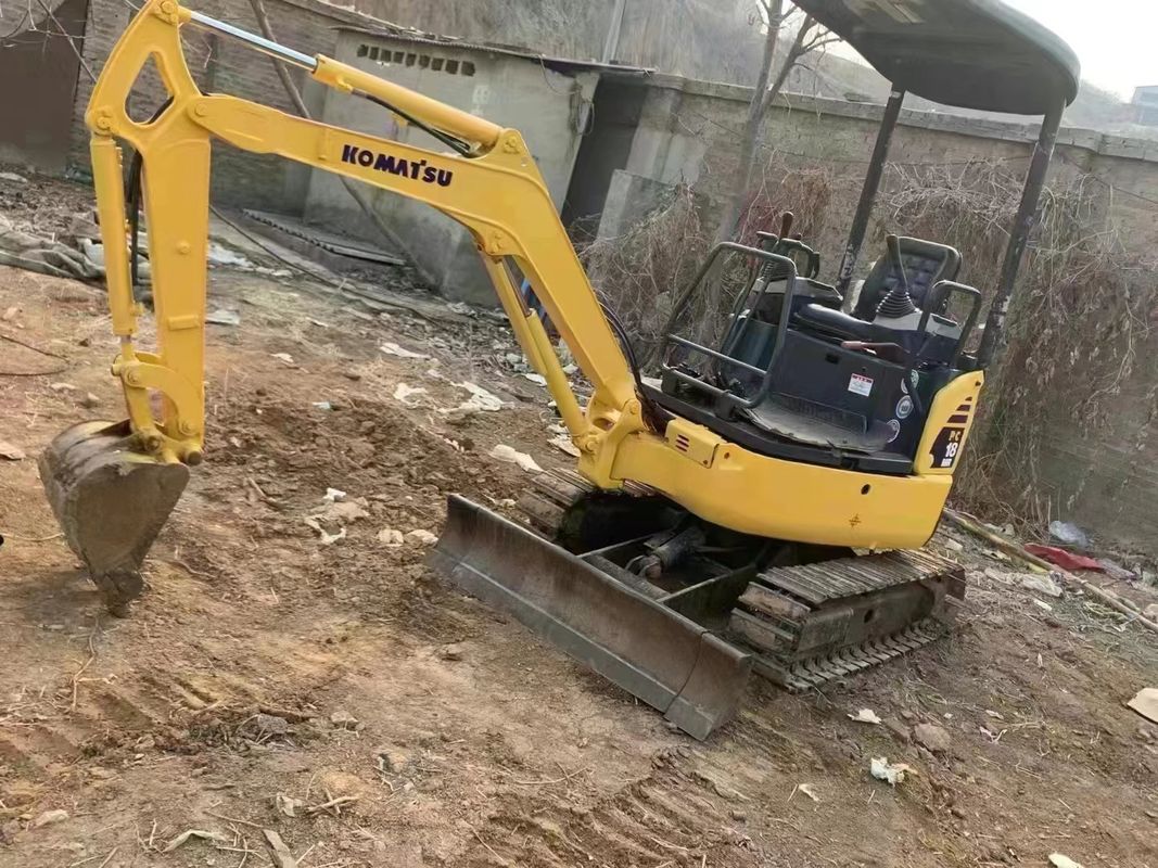 Máquinas usadas de movimentação de terra escavadeira de 2 toneladas mini escavadeira de alta qualidade Komatsu pc 18 MR