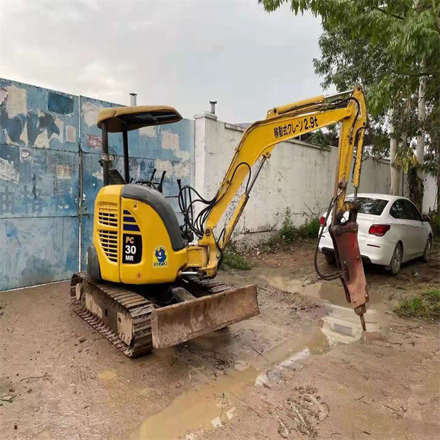 Excavadora de 3 toneladas japonesa de alta qualidade com menos horas de trabalho