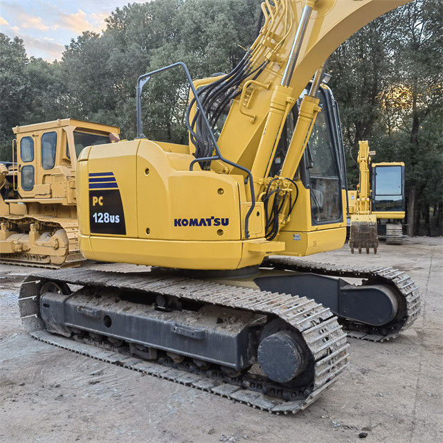 Excavadora de rastreador Komatsu pc128US do Japão em excelente estado pronta para venda