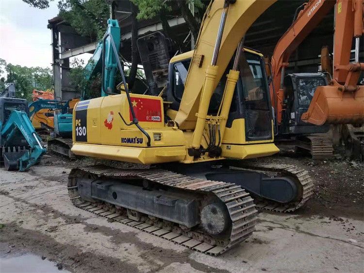 13 toneladas de uso Japão importado Komatsu pc 130 escavadeira de raspador do Japão em excelente estado pronto para venda