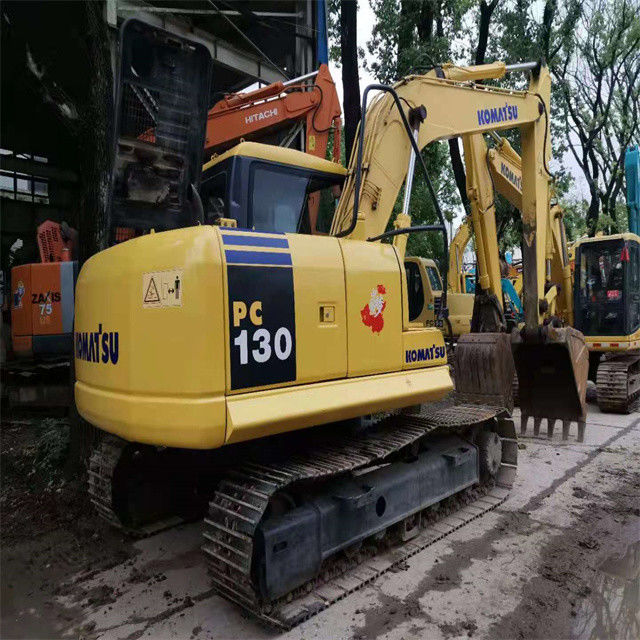 13 toneladas de uso Japão importado Komatsu pc 130 escavadeira de raspador do Japão em excelente estado pronto para venda