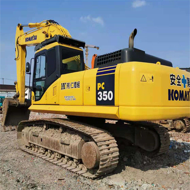 35 toneladas quase nova máquina de escavadeira de raspador importada do Japão usada remodelação Komatsu pc 350-7