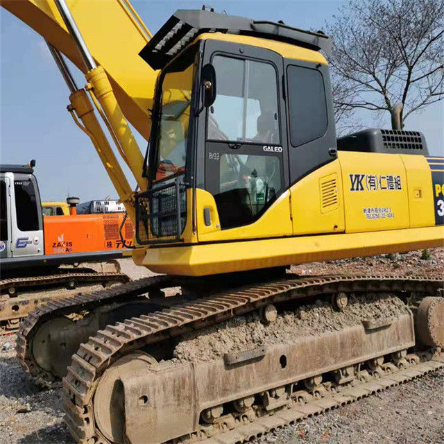 35 toneladas quase nova máquina de escavadeira de raspador importada do Japão usada remodelação Komatsu pc 350-7