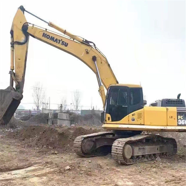 36 toneladas quase nova máquina de escavadeira de raspador importada do Japão máquina usada remodelação Komatsu pc 360-7