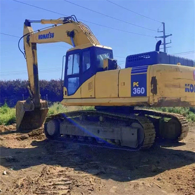 36 toneladas quase nova máquina de escavadeira de raspador importada do Japão máquina usada remodelação Komatsu pc 360-7