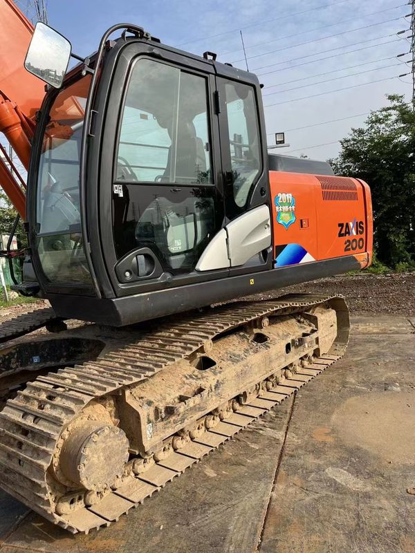 20 toneladas Excavador usado pronto para o trabalho e experiente usado Coreia importada Hitachi 200-5A Em boas condições