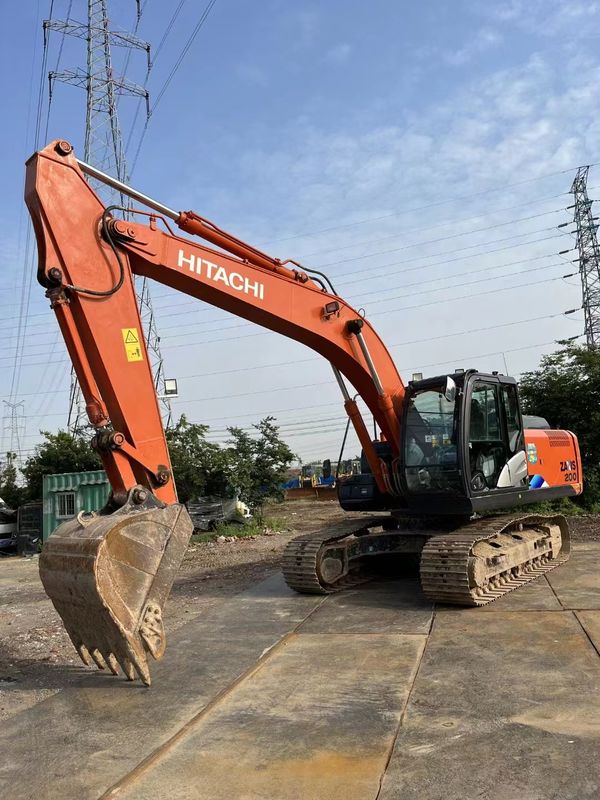20 toneladas Excavador usado pronto para o trabalho e experiente usado Coreia importada Hitachi 200-5A Em boas condições