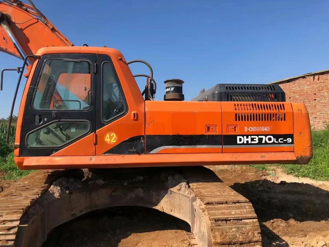 Excavadora de 37 toneladas pronta para o trabalho e experiente usada da Coreia importada DOOSAN DH370LC-9 em boas condições
