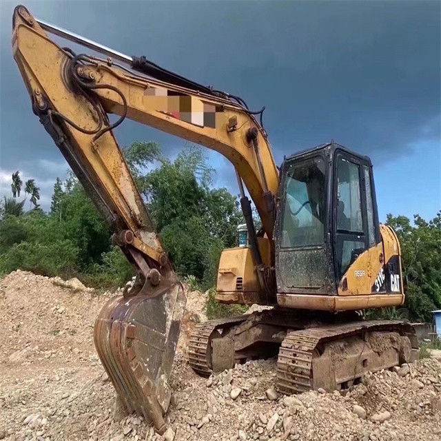 11.4 toneladas quase nova máquina de escavadeira importada do Japão usada, renovada CAT 311C