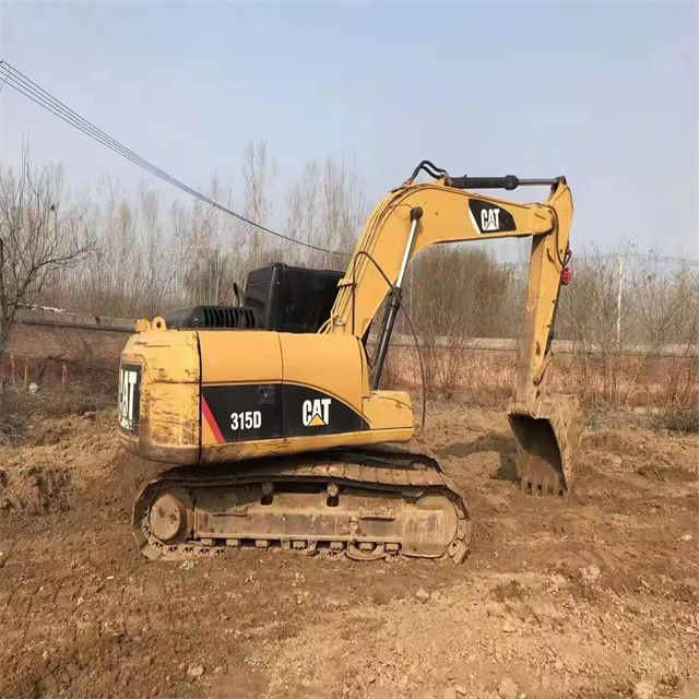 17.5 toneladas quase nova máquina de escavadeira de raspador importada do Japão usados renovado CAT 315D