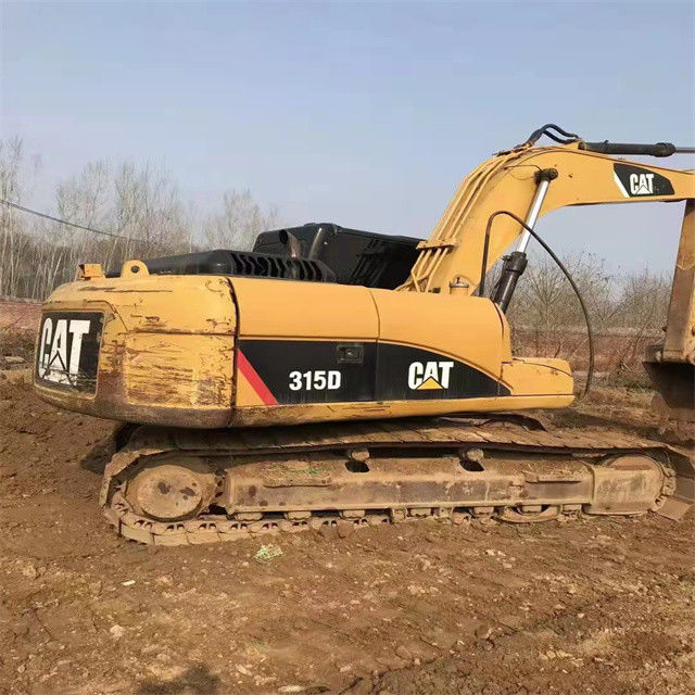 17.5 toneladas quase nova máquina de escavadeira de raspador importada do Japão usados renovado CAT 315D