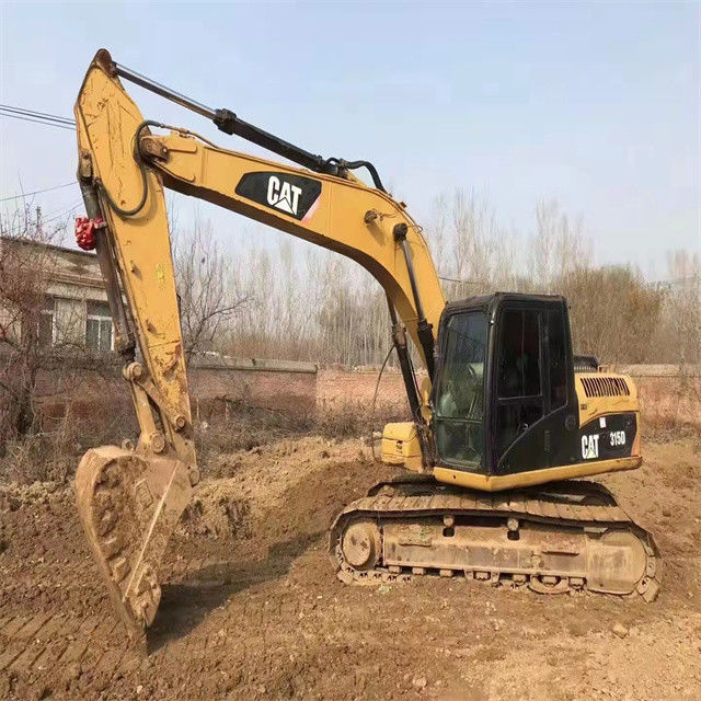 17.5 toneladas quase nova máquina de escavadeira de raspador importada do Japão usados renovado CAT 315D