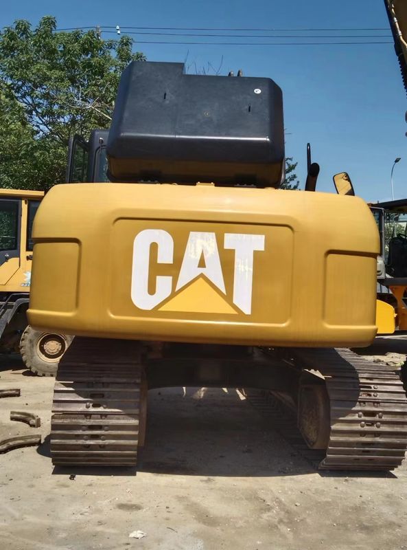17.9 toneladas quase nova máquina de escavadeira de raspador importada do Japão usados reabilitação CAT 318 D2L