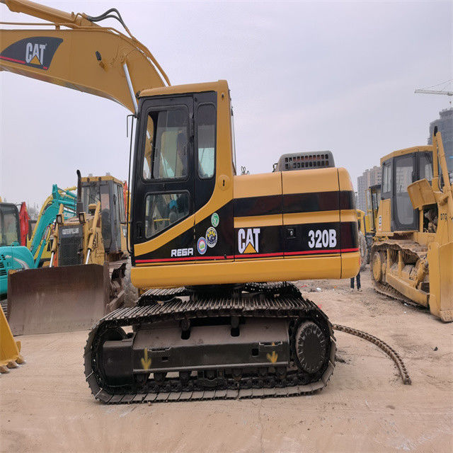 21 toneladas prontas para o trabalho e experientes usadas Japão Caterpillar 320 B em boas condições