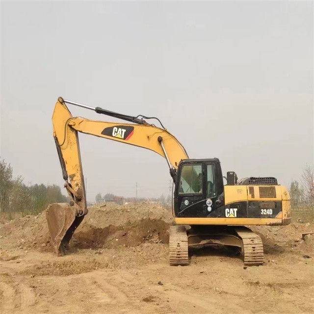 24.8 toneladas prontas para o trabalho e experientes usadas Japão Caterpillar 324 D em boas condições