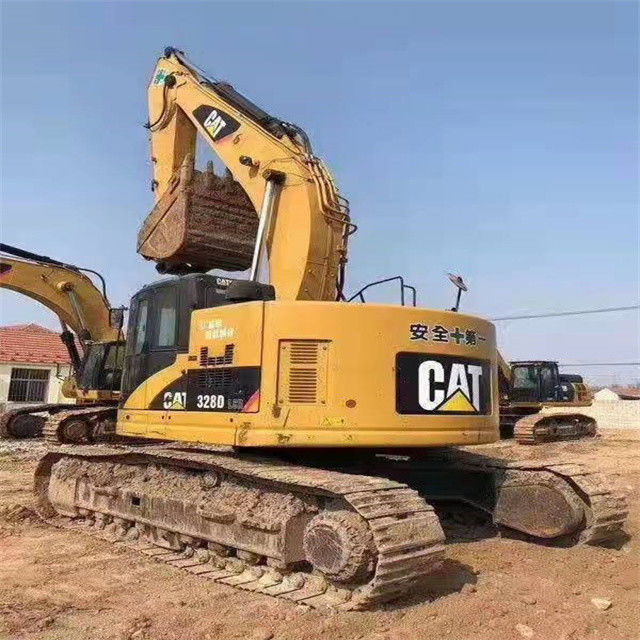 34.7 toneladas prontas para o trabalho e experientes usadas Japão Caterpillar 328 D em boas condições