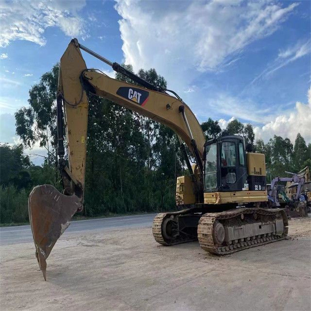 34.7 toneladas prontas para o trabalho e experientes usadas Japão Caterpillar 328 D em boas condições