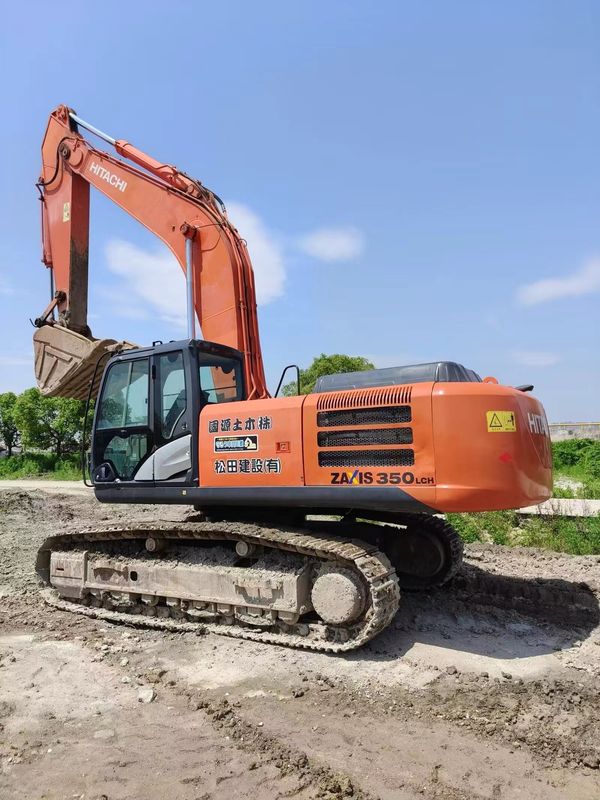33.5 toneladas prontas para o trabalho e experientes usadas Japão importado Hitachi ZX 350H-5G em boas condições