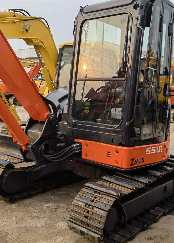 5 toneladas prontas para o trabalho e experiente usado Japão importado Hitachi ZX 50 U-2 em boas condições