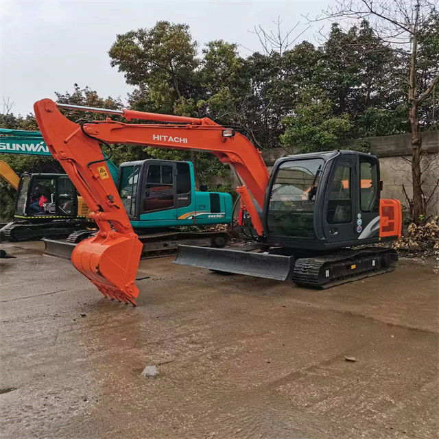 6 toneladas Mini Excavator usado pronto para o trabalho e experiente usado Japão importado Hitachi ZX 60 Em boas condições