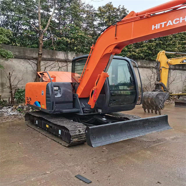 6 toneladas Mini Excavator usado pronto para o trabalho e experiente usado Japão importado Hitachi ZX 60 Em boas condições