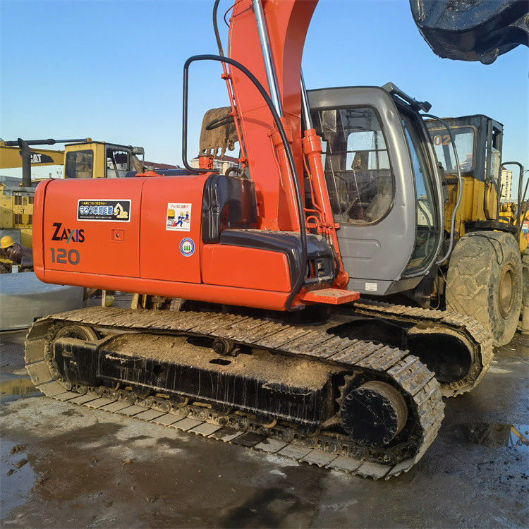 12.5 toneladas mini pronto para o trabalho e experiente usado Japão importado Hitachi ZX 120 em boas condições