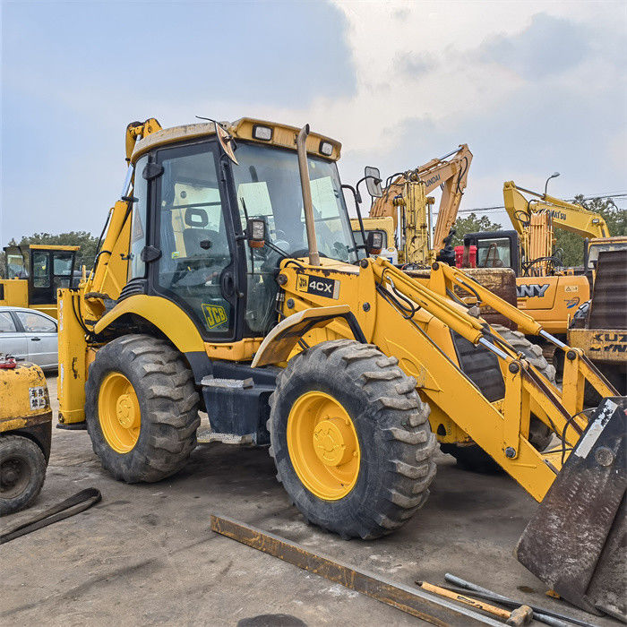 8 toneladas Jcb 4cx Excavadora Carregadora de retroescavadeira Excavadora usada Grã-Bretanha 8.18t Carregador compacto usado