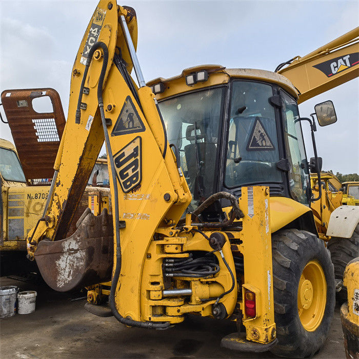 8 toneladas Jcb 4cx Excavadora Carregadora de retroescavadeira Excavadora usada Grã-Bretanha 8.18t Carregador compacto usado