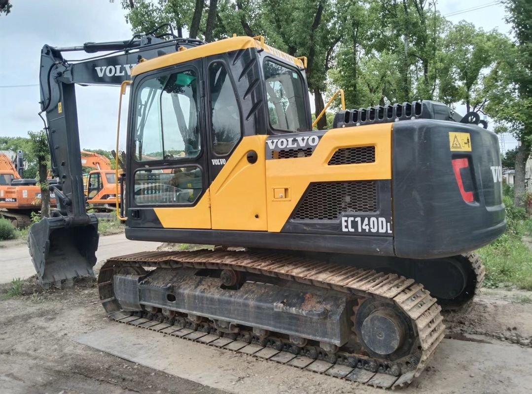 Suécia Importava Máquina Excavadora de Alta Qualidade Volvo EC140DL Usada Quase Nova 100% Pronta