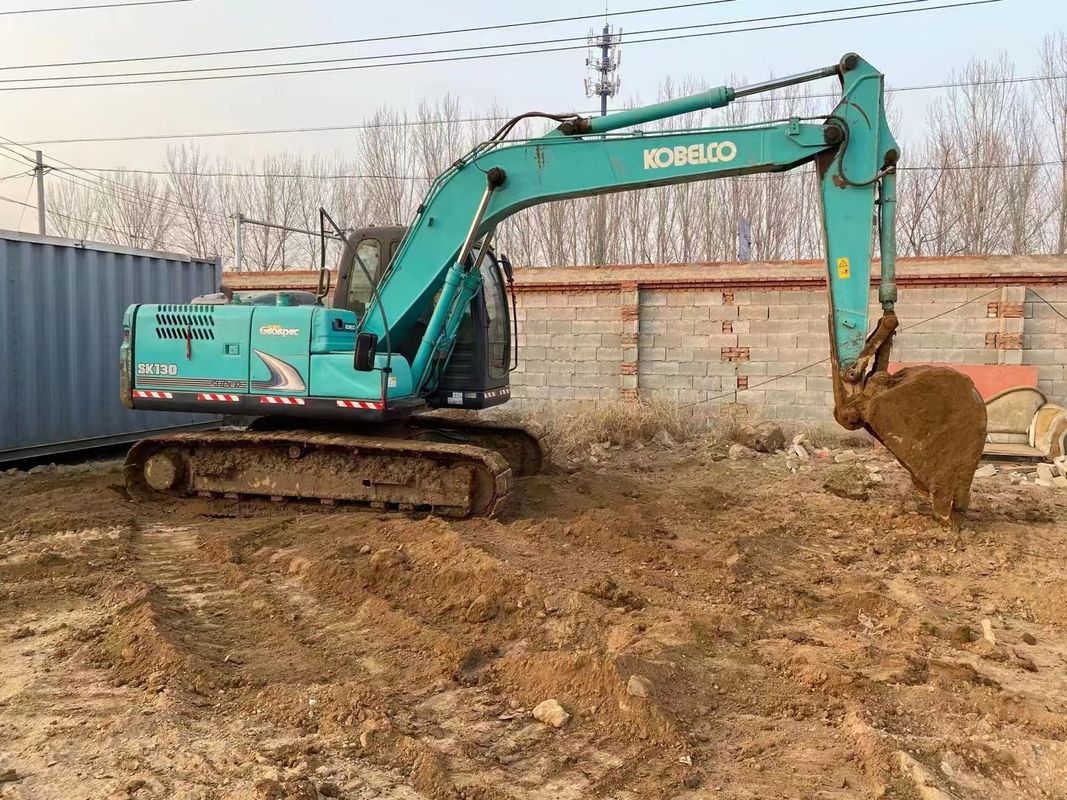 Mini escavadeira usada Kobelco 130 8 Máquina de escavadeira KOBELCO Excavadora hidráulica