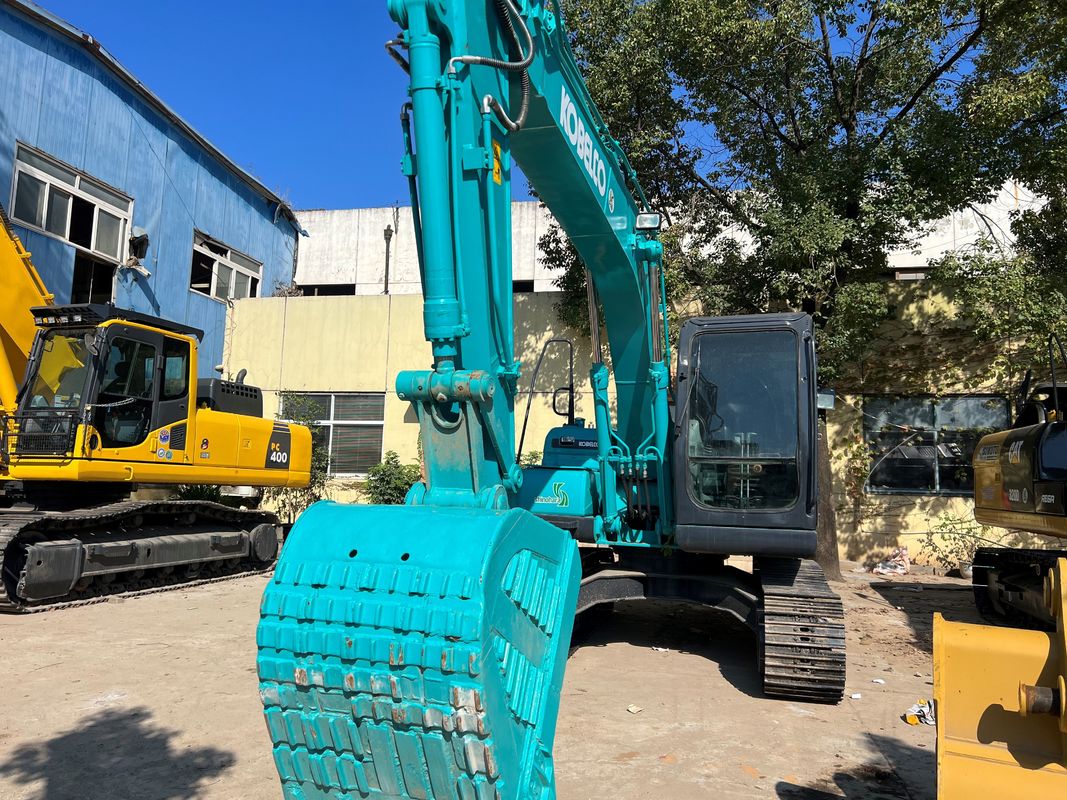 Excavadora de segunda mão Kobelco Sk140lc 8 Crawler Excavadora guindaste Peso 13,3t