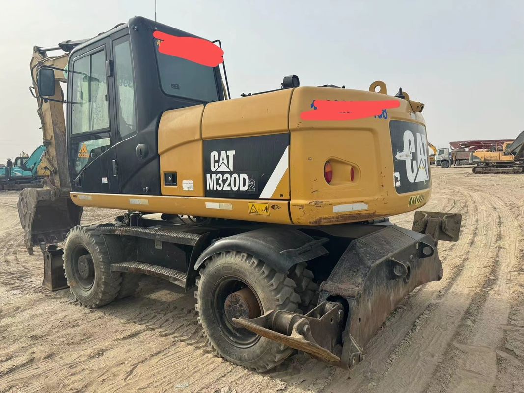 90% Caterpillar M317D2 Excavadora de rodas usadas com alta qualidade e melhor desempenho para venda