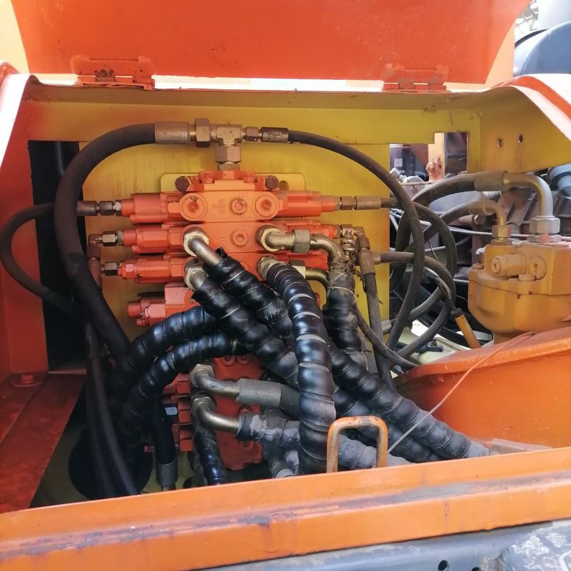 5 toneladas Coreia importado 90% novo Doosan DX 60W Usado Roda escavadeira com alta qualidade e melhor desempenho para venda