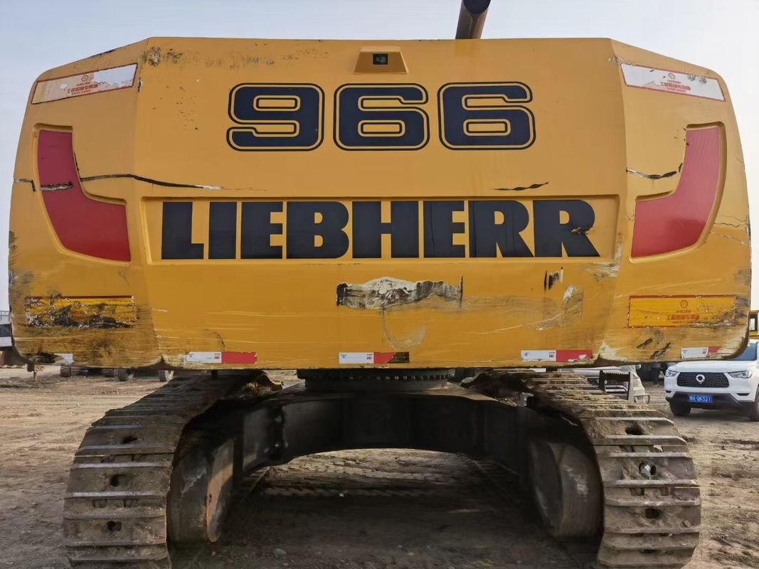 Liebherr R966 usado pronto para o trabalho e experiente alemão importado em boas condições