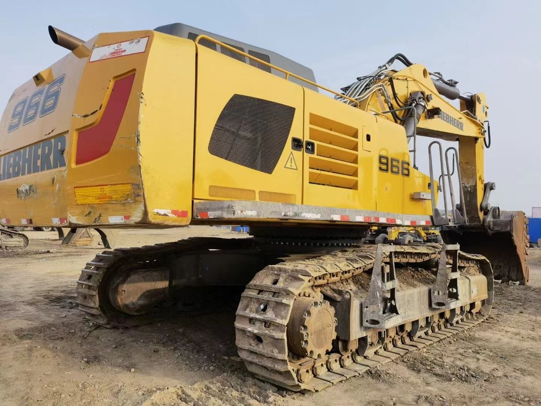 Liebherr R966 usado pronto para o trabalho e experiente alemão importado em boas condições
