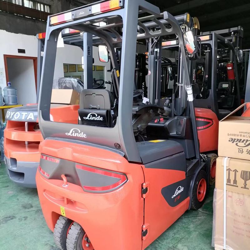 Chinês Usado em empilhadeira elétrica compacta Linde CPDT empilhadeira motor potência 1,5-2 toneladas
