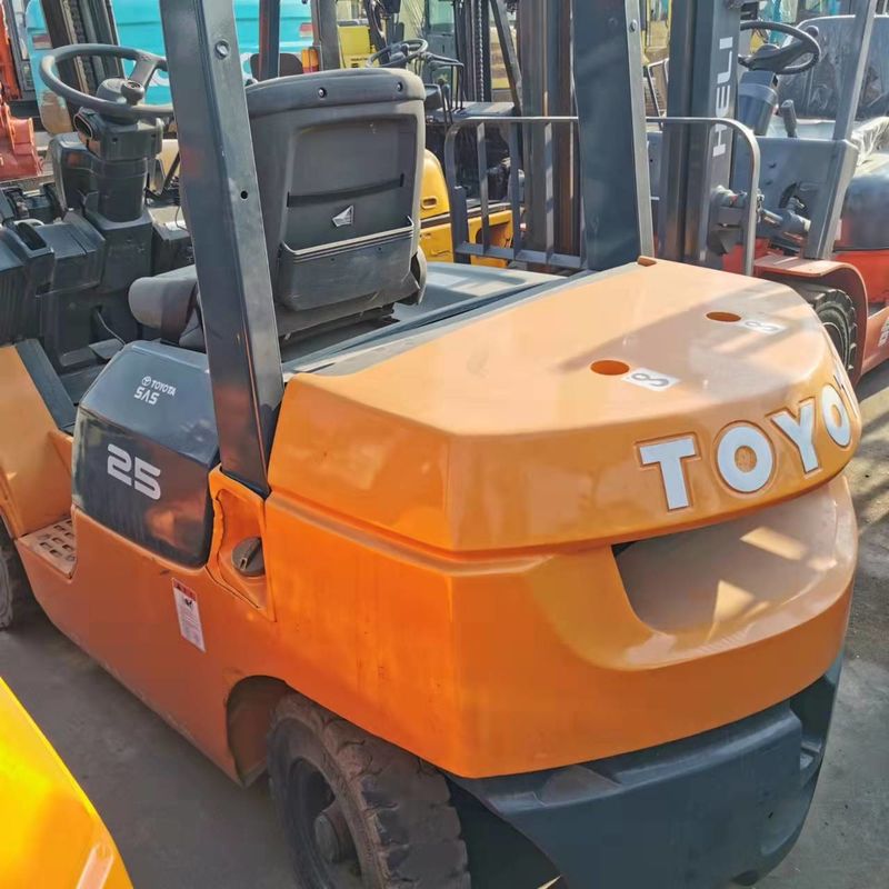 Japão Elevador elétrico compacto usado TOYOTA 2.5 toneladas Elevador elétrico Potência do motor