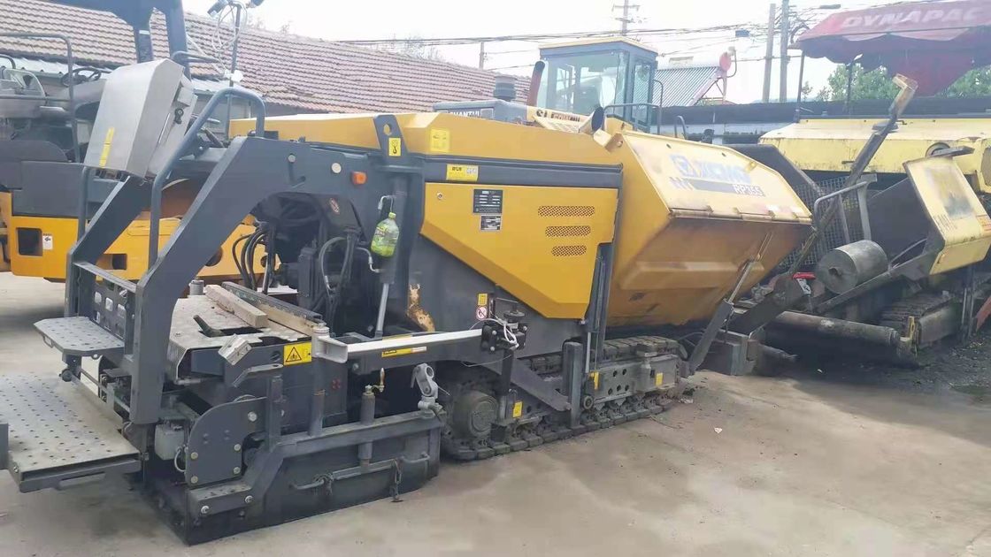 Pequeno pavimentador de asfalto tipo rastreador XCMG RP355 Original para projetos de engenharia em pequena escala