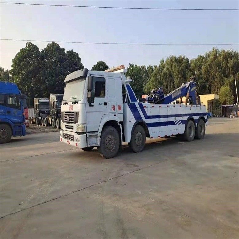 Horas inferiores utilizadas Howo 6*4 Wrecker Tow Truck 8*4 Corpo de reboque com certificado ISO9001 / CCC
