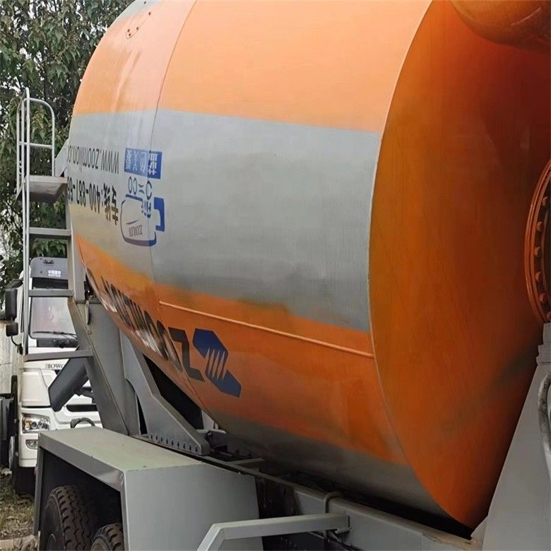 Trabalhos de construção 6*4 Howo Cimento Caminhão Mixer com 371 HP 375hp poder de mistura
