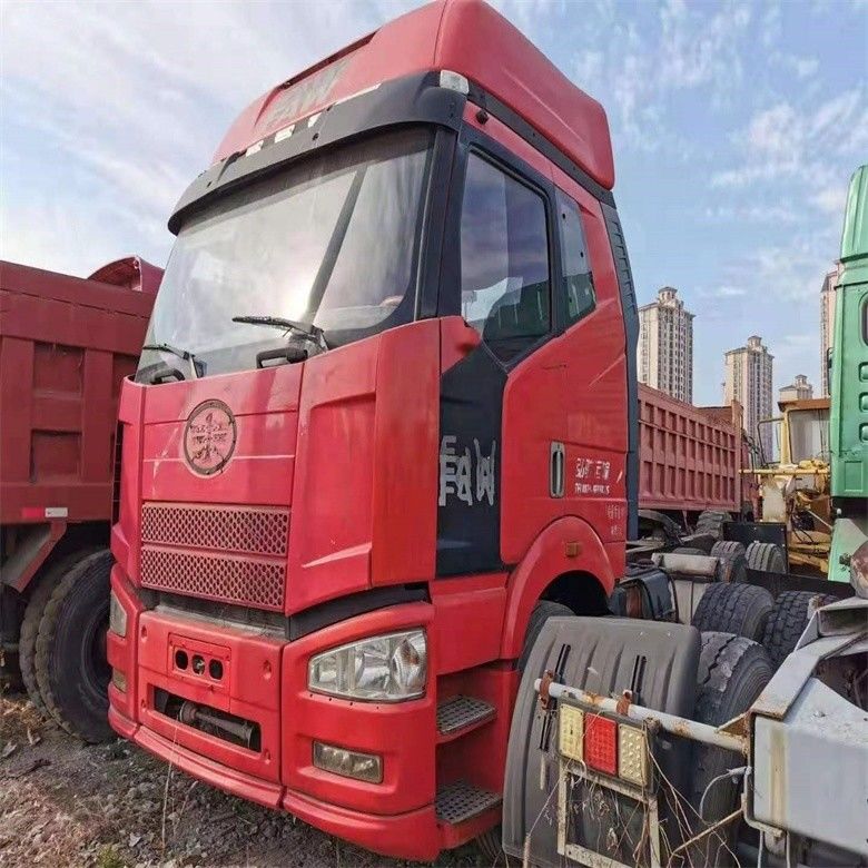 10 Número de mudança para a frente Utilizado Faw Tractor camião pesado 6*4 com sistema multimídia