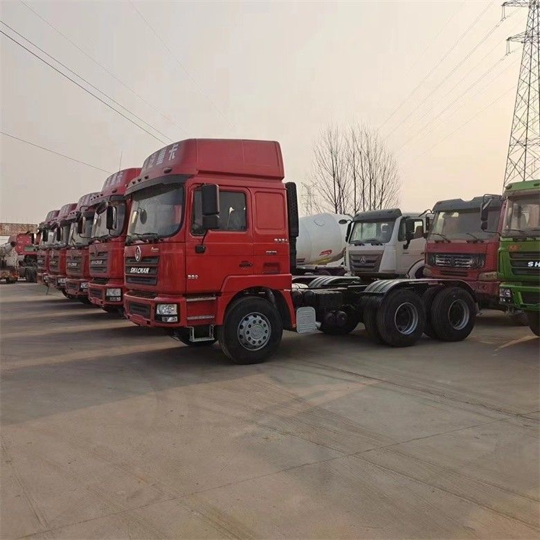 Shacman / FAW / Shacman / Beiben / Sinotruck Howo usados LHD e RHD linha única 6x4 cabeça de tractor