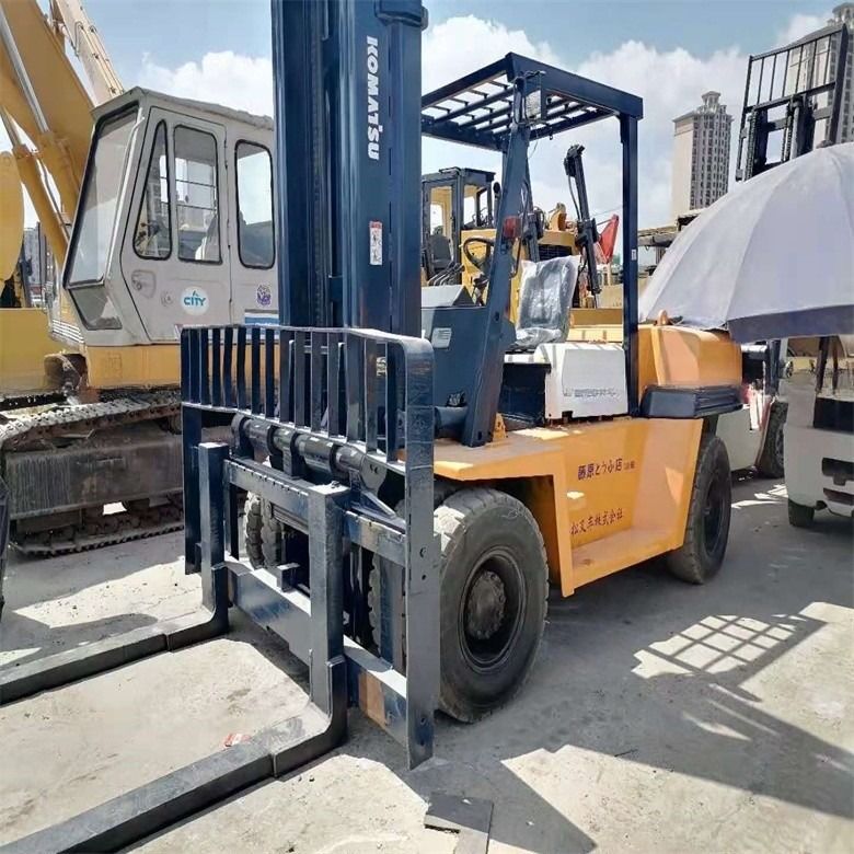 6D95L Tipo de motor Japão Fabricado Usado 7 toneladas Komatsu em boas condições para venda a retalho